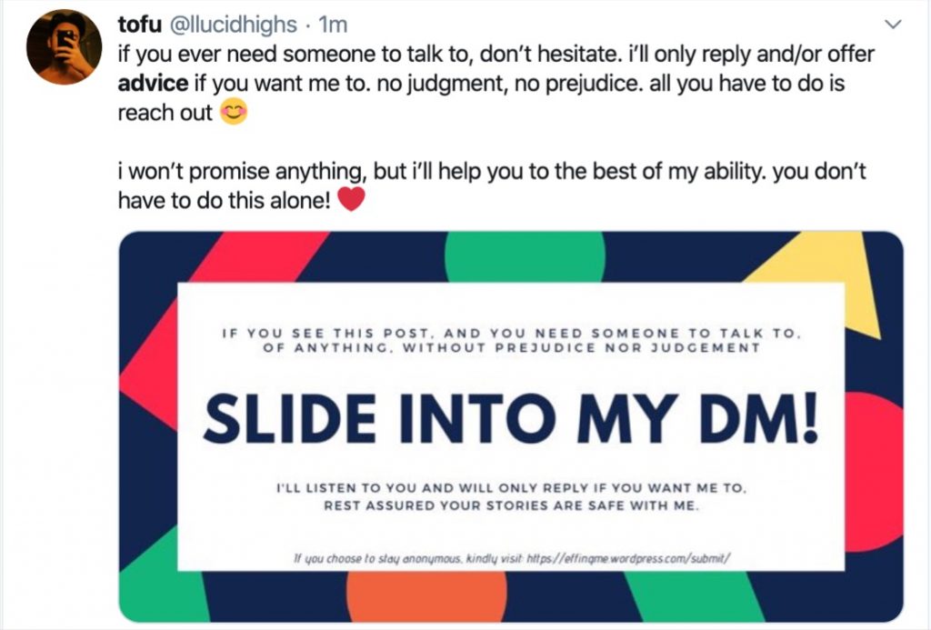 be-helpful - RafflePress Helpful tip shared on X to build trust and followers