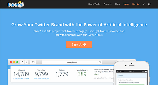 tweepi-twitter-tool - RafflePress Tweepi social media marketing tool for Twitter
