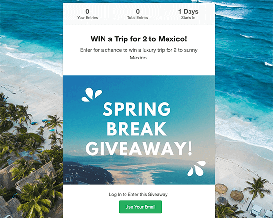 facebook-contest-landing-page-1 - RafflePress Facebook photo contest landing page