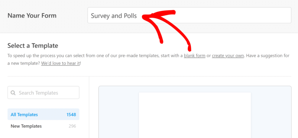 name-your-poll-form - RafflePress Add new form and give it a name