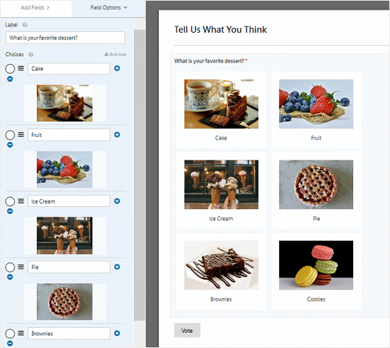 Poll-Form-Image-Choices - RafflePress Add poll image choices