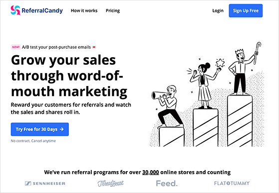 ReferralCandy customer referral software