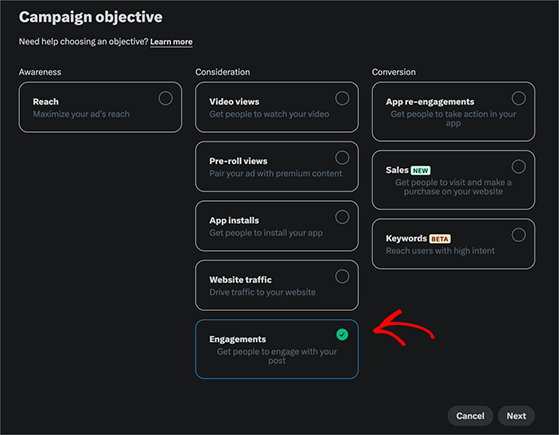 twitter-ads - RafflePress Boosting a top performing post with X Ads for greater reach