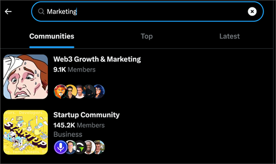 twitter-communities - RafflePress Example of an X Community for niche audience conversations